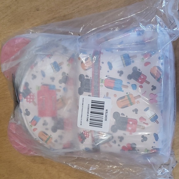 LOUNGEFLY Disney Mickey Mouse & Friends Popsicle Mini Backpack nwt main image 7